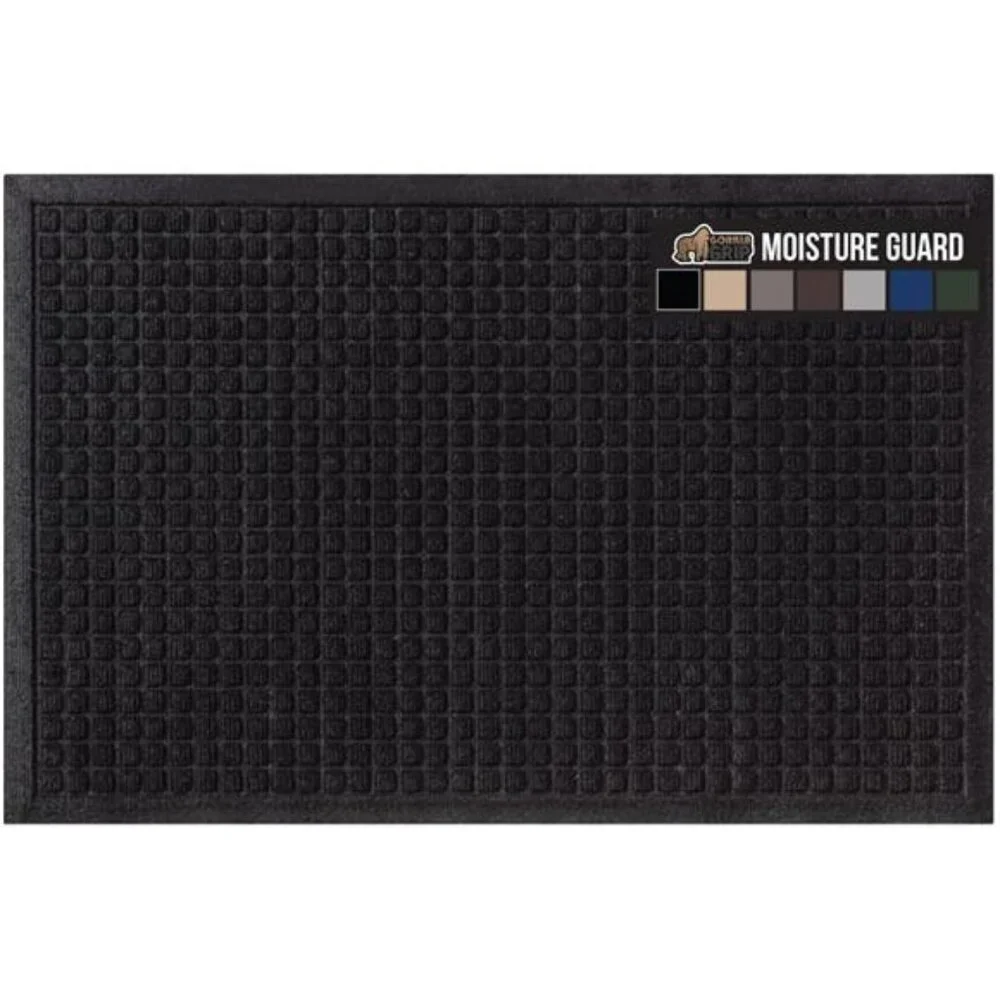 Ultra Absorbent Moisture Guard Doormat, Absorbs Up to 1.7 Cups of Water, Stain